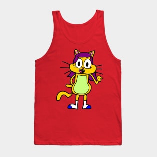 Cassandra Cat Tank Top